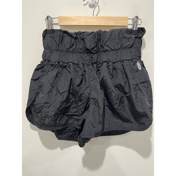 FP Movement by Free People Pants - Free‎ People Movement The Way Home Black High Waist Running Athletic Shorts M